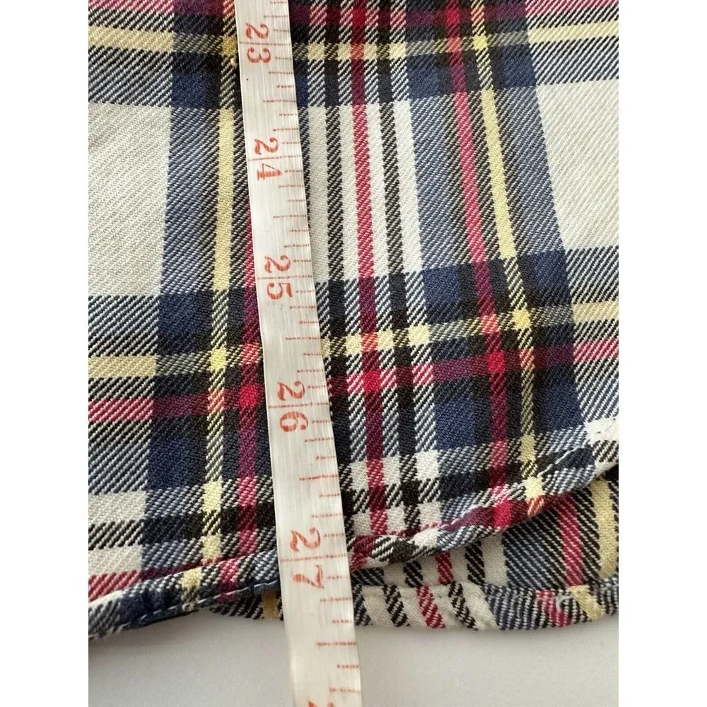 J.Crew‎ Shirt Men's XS Plaid Long Sleeve Classic Office Top